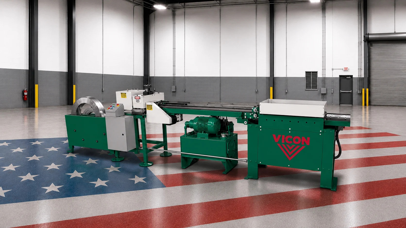 VICON COIL STRIP FEED LINE